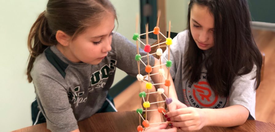 Adding some key supports to the tower